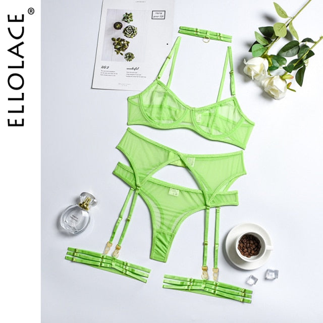 4 Pieces Sexy Erotic Lingerie - Frederika’s favorites 🦊