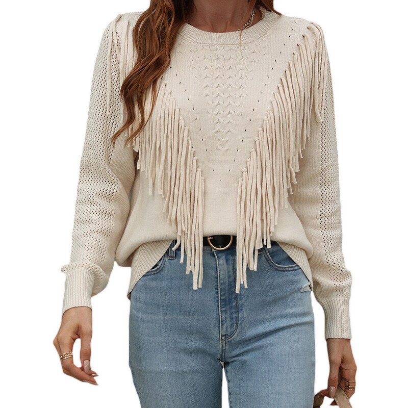 Women Tassels Autumn Sweaters - Frederika’s favorites 🦊