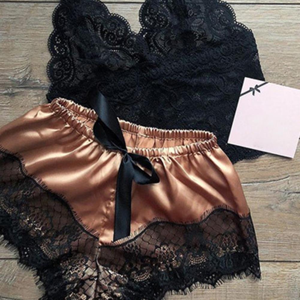 Lace Satin Sleepwear Set - Frederika’s favorites 🦊