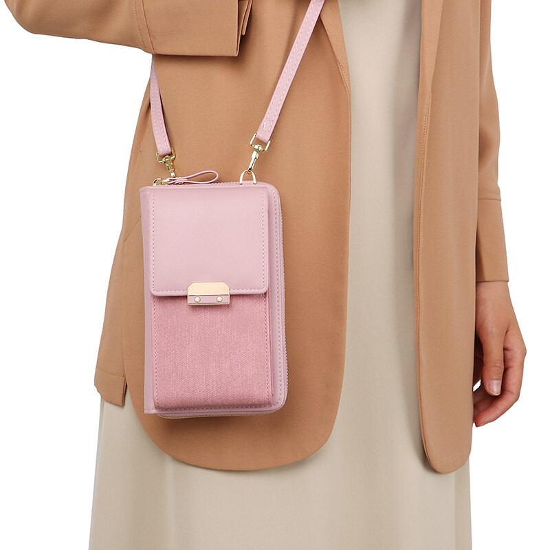 PU Leather Ladies Wallet Crossbody Bag - Frederika’s favorites 🦊