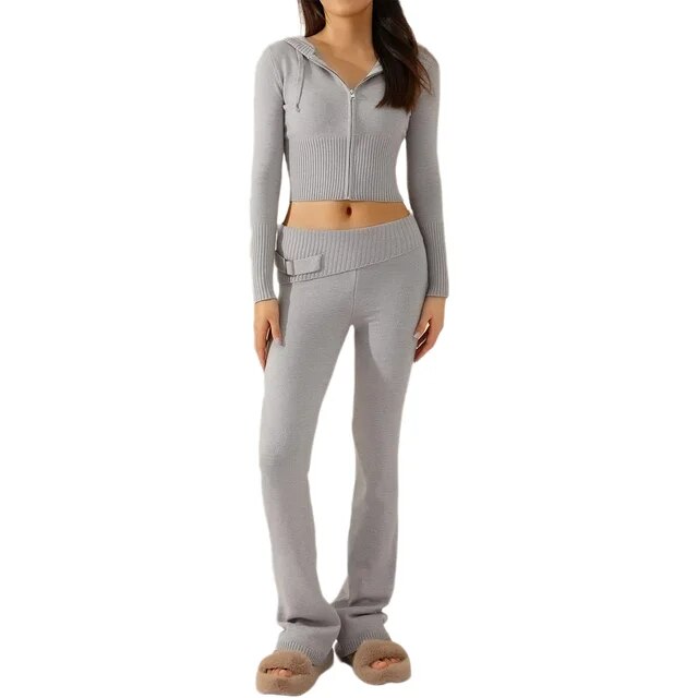 Spring Knitted Women's Two Piece Sets - Frederika’s favorites 🦊