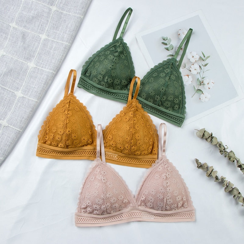 Sexy Floral Lace Bra - Frederika’s favorites 🦊