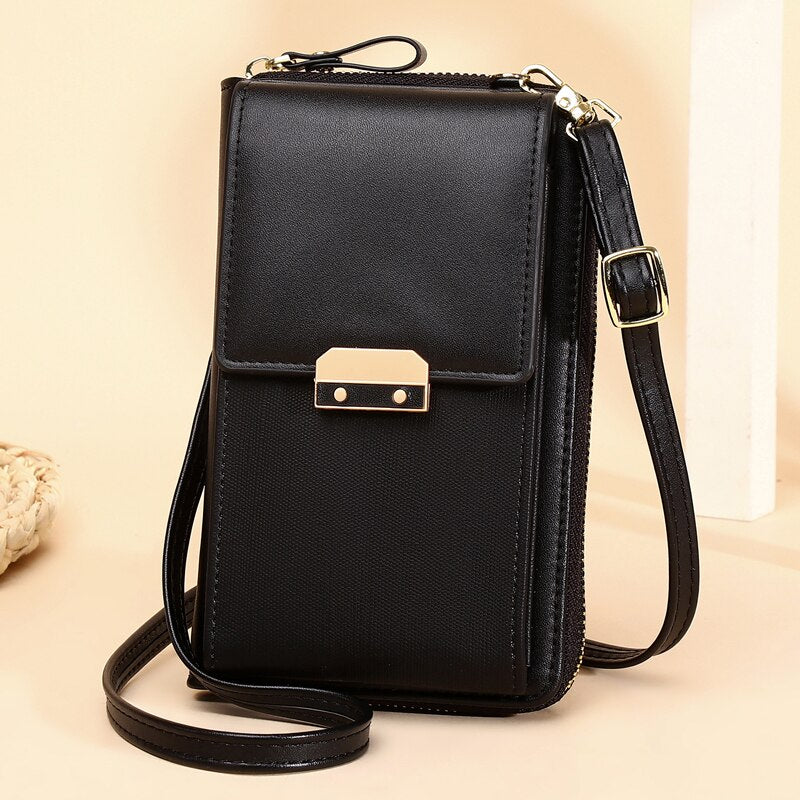 PU Leather Ladies Wallet Crossbody Bag - Frederika’s favorites 🦊