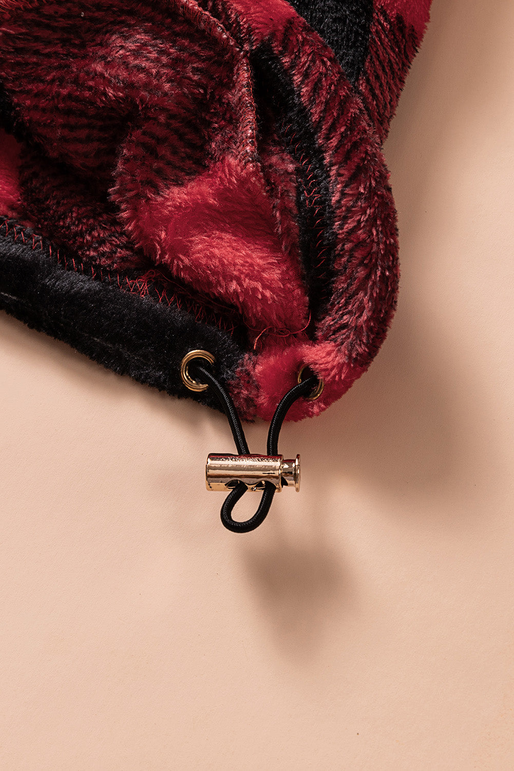 Plaid Print 1/4 Collar Sweatshirt - Frederika’s favorites 🦊