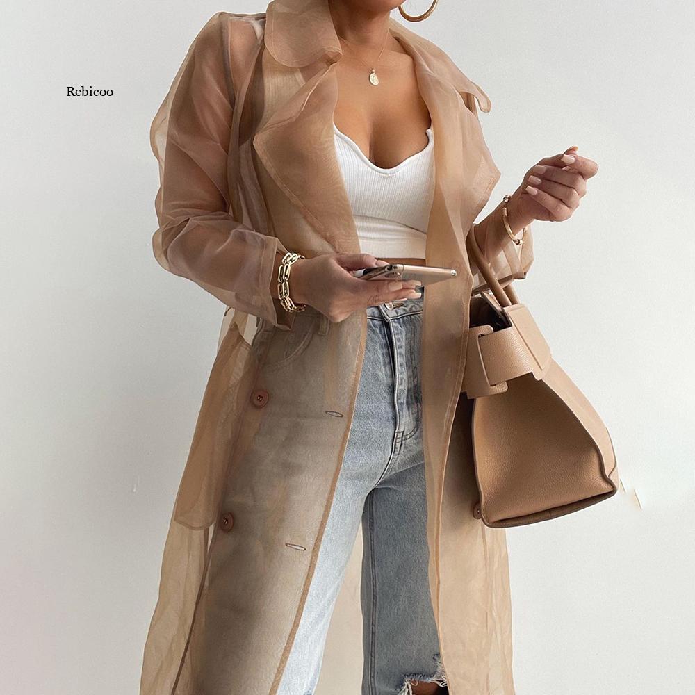Women Fashion See Through Outdoor Tops - Frederika’s favorites 🦊
