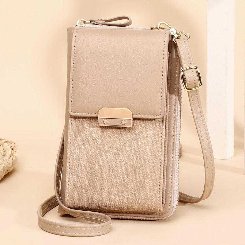 PU Leather Ladies Wallet Crossbody Bag - Frederika’s favorites 🦊