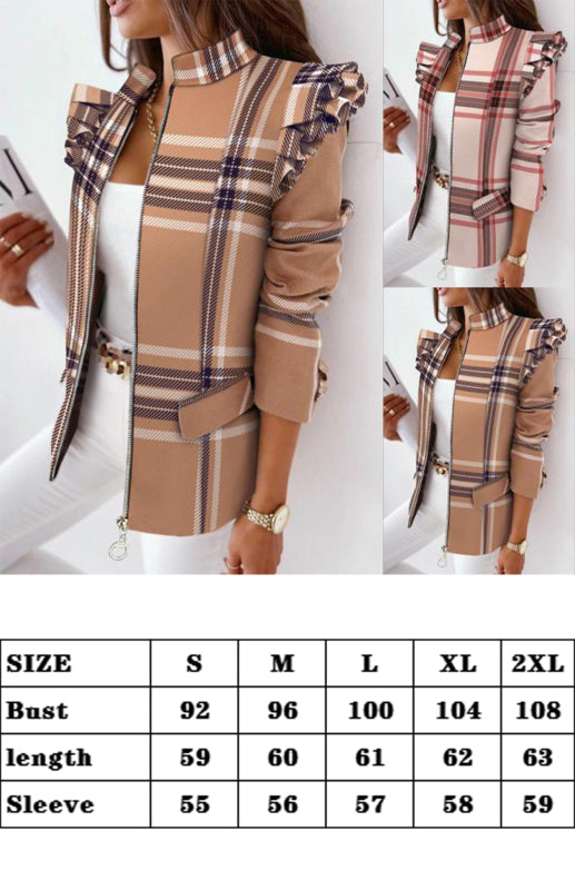 Long Sleeve Printed Coat - Frederika’s favorites 🦊