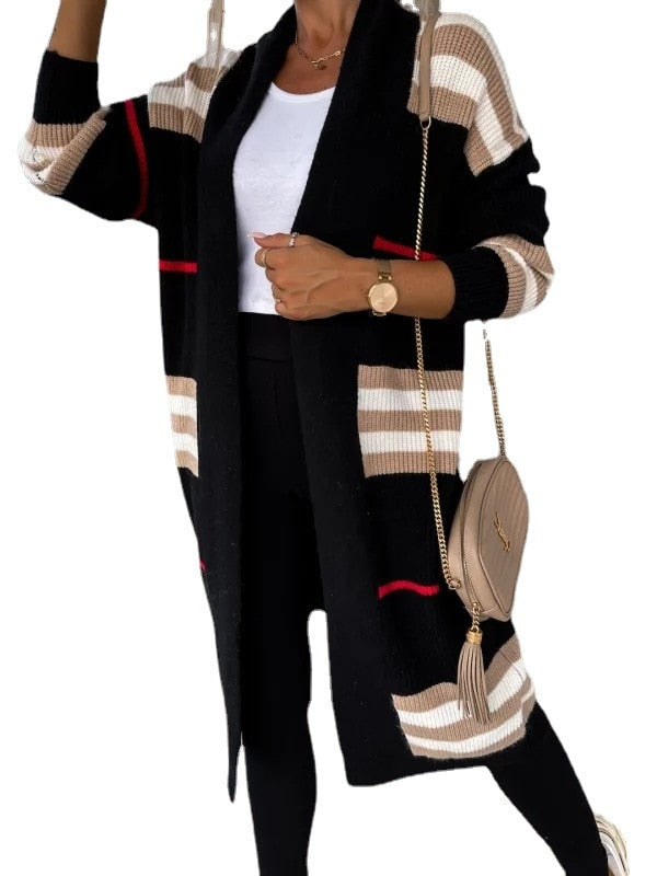 Women Stripe Sweater Casual Wear - Frederika’s favorites 🦊