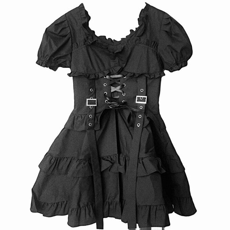 Gothic Women Black Dress - Frederika’s favorites 🦊