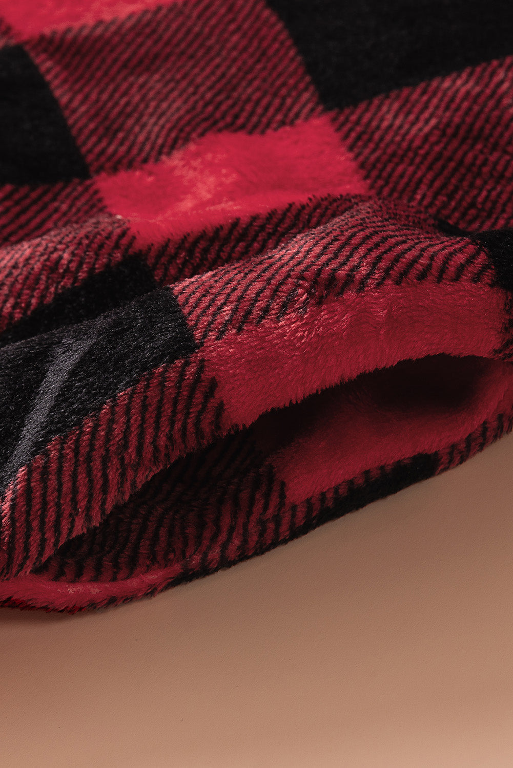 Plaid Print 1/4 Collar Sweatshirt - Frederika’s favorites 🦊