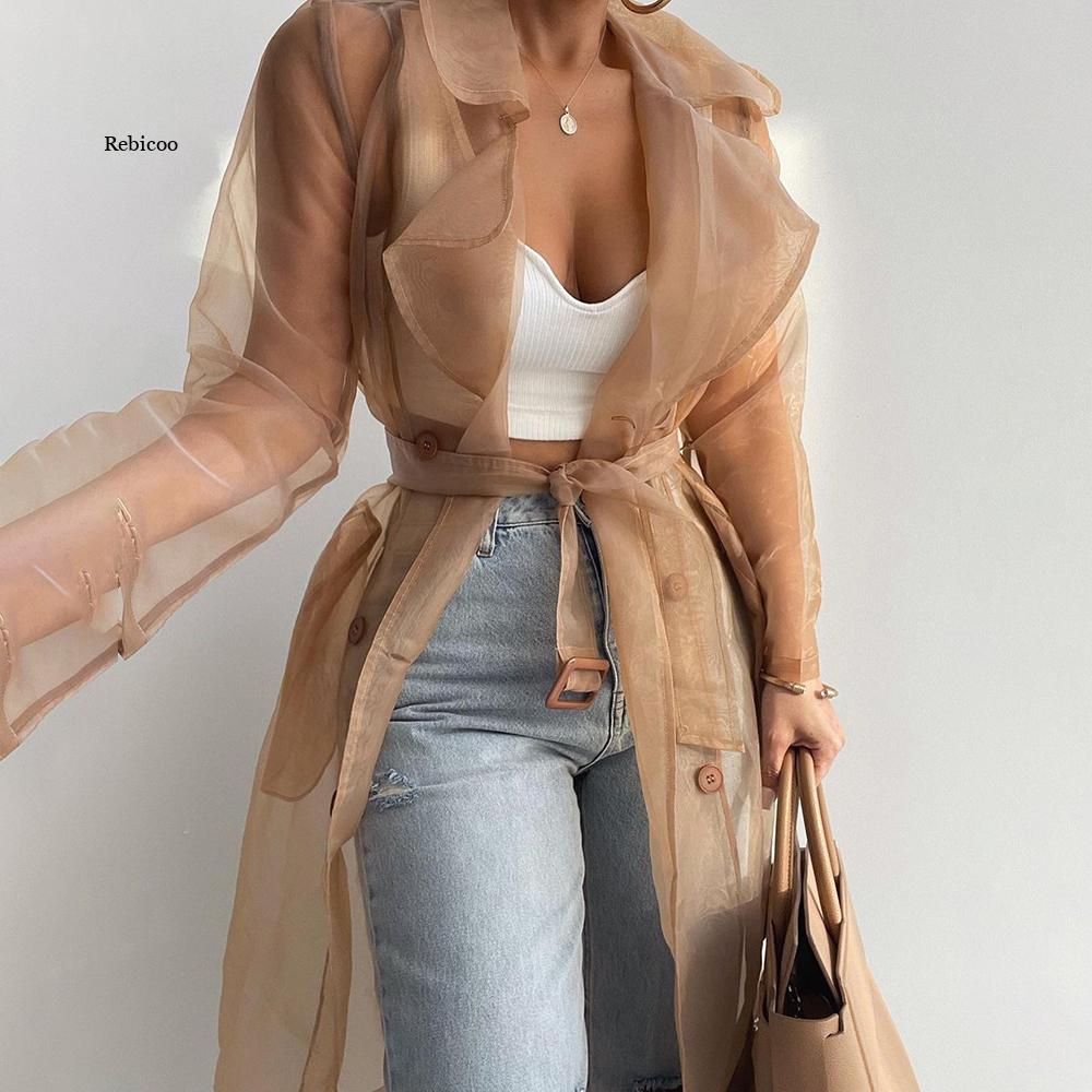 Women Fashion See Through Outdoor Tops - Frederika’s favorites 🦊