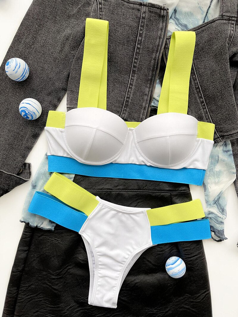 Patchwork Sexy Swimwear - Frederika’s favorites 🦊