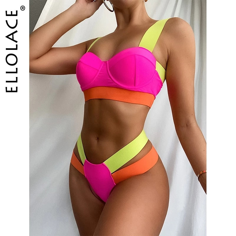 Patchwork Sexy Swimwear - Frederika’s favorites 🦊