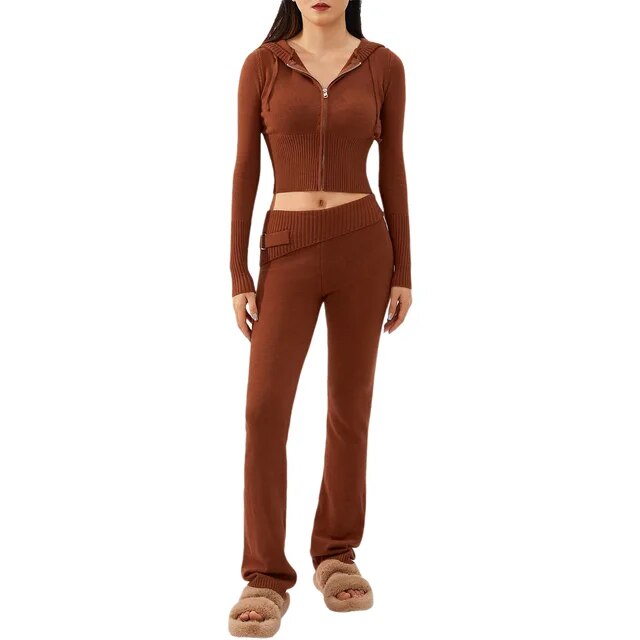 Spring Knitted Women's Two Piece Sets - Frederika’s favorites 🦊