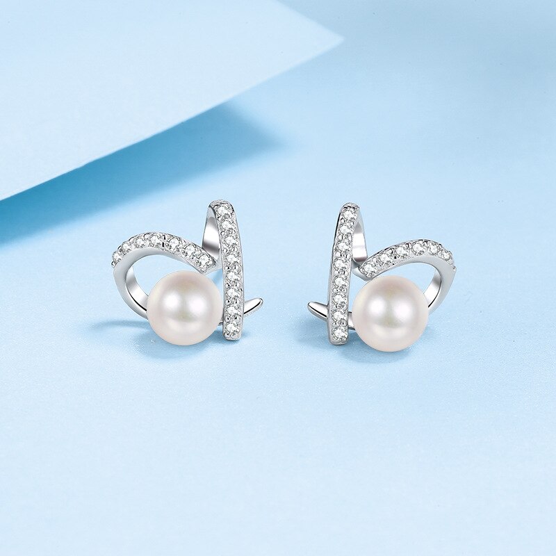 Freshwater Pearl Engagement Stud Earring - Frederika’s favorites 🦊