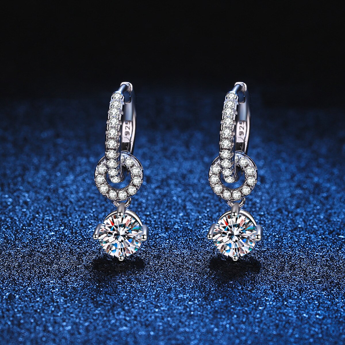Genuine Moissanite Drop Earrings - Frederika’s favorites 🦊
