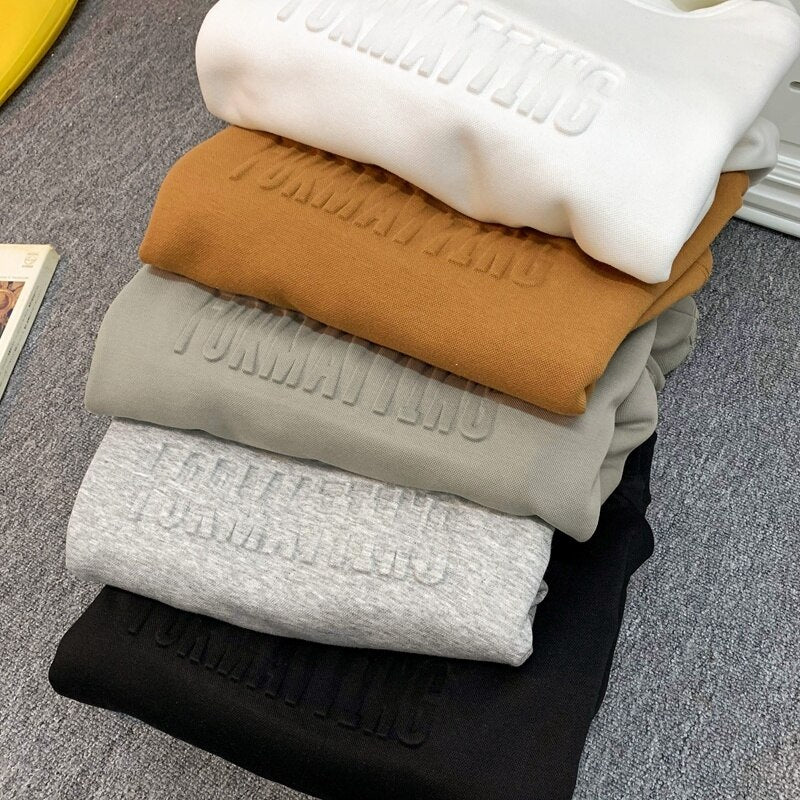 Winter Letter Women Thicken Hoodies - Frederika’s favorites 🦊