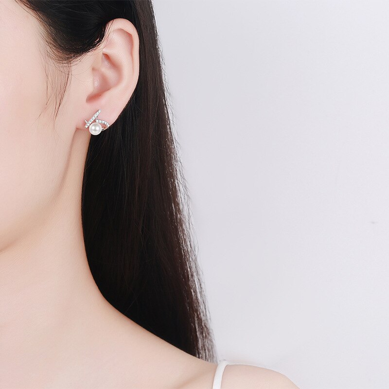 Freshwater Pearl Engagement Stud Earring - Frederika’s favorites 🦊