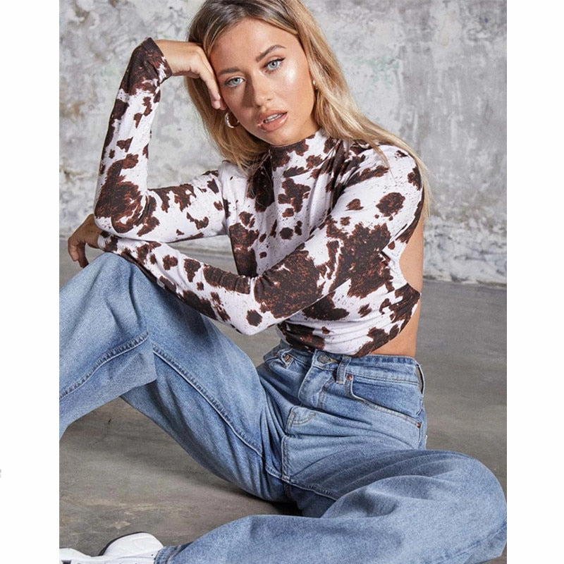 Dragon Printed Women Sexy Crop Top - Frederika’s favorites 🦊