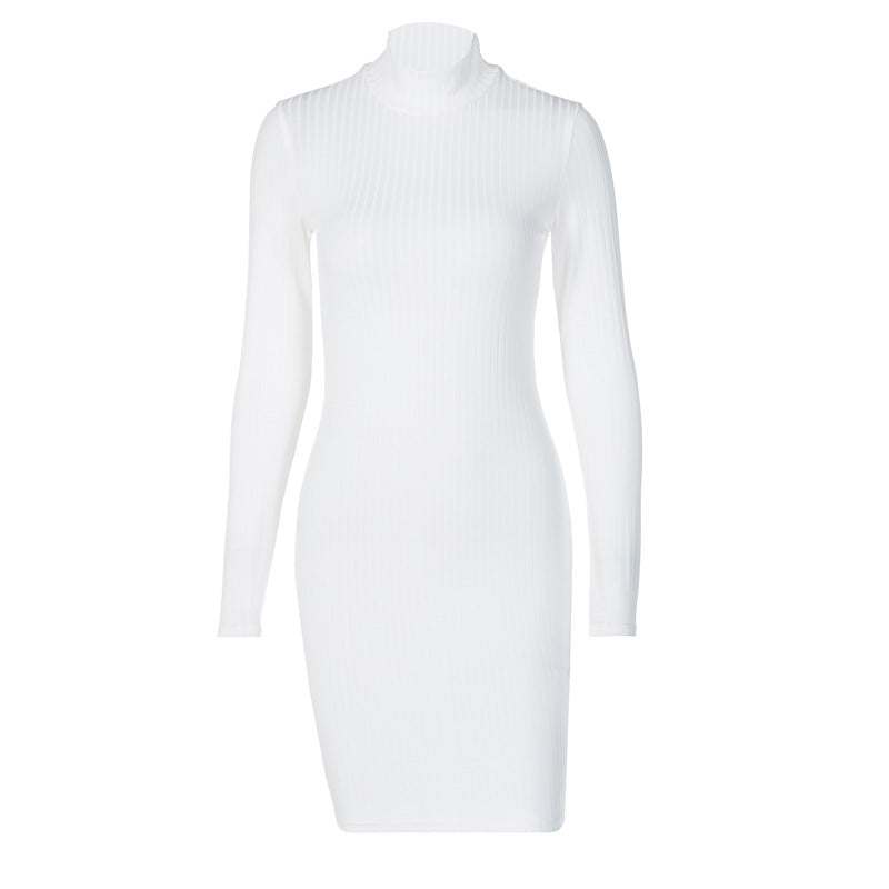 Victoria Ribbed Turtleneck Mini Dress - Frederika’s favorites 🦊
