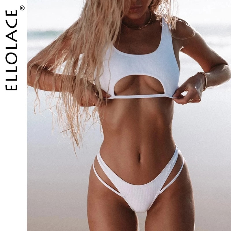 High Cut Hollow Out Micro Swimwear - Frederika’s favorites 🦊