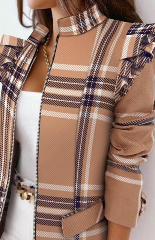 Long Sleeve Printed Coat - Frederika’s favorites 🦊