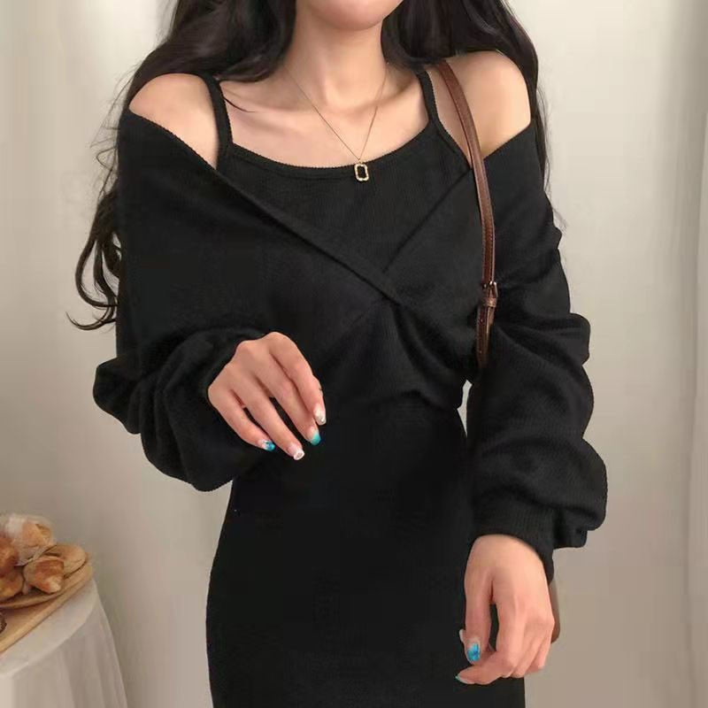 French Elegant Suit Suspender Dress - Frederika’s favorites 🦊