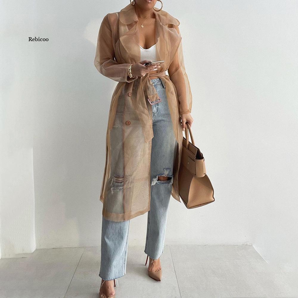 Women Fashion See Through Outdoor Tops - Frederika’s favorites 🦊