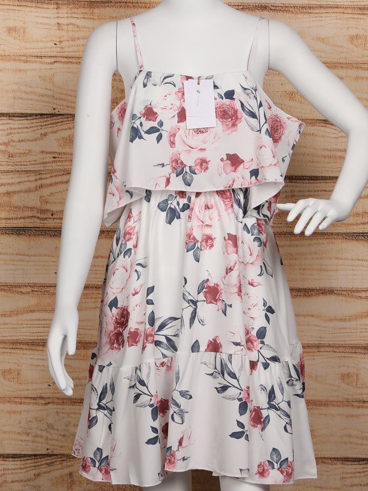 Off Shoulder Floral Mini Dress - Frederika’s favorites 🦊