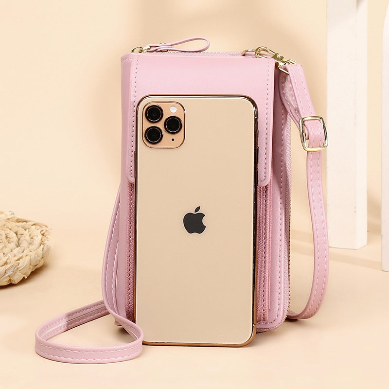 PU Leather Ladies Wallet Crossbody Bag - Frederika’s favorites 🦊