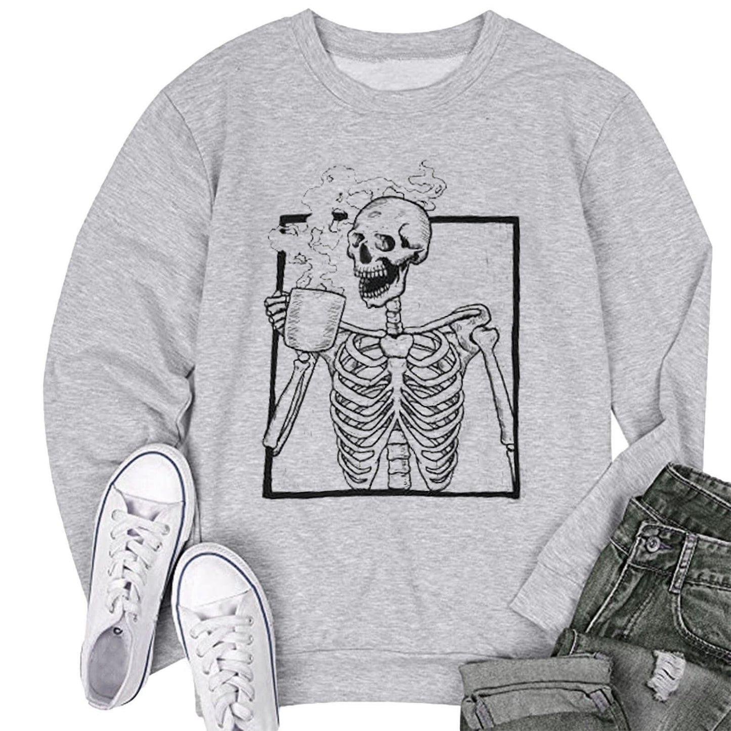 Halloween Casual Printing Sweatshirt - Frederika’s favorites 🦊