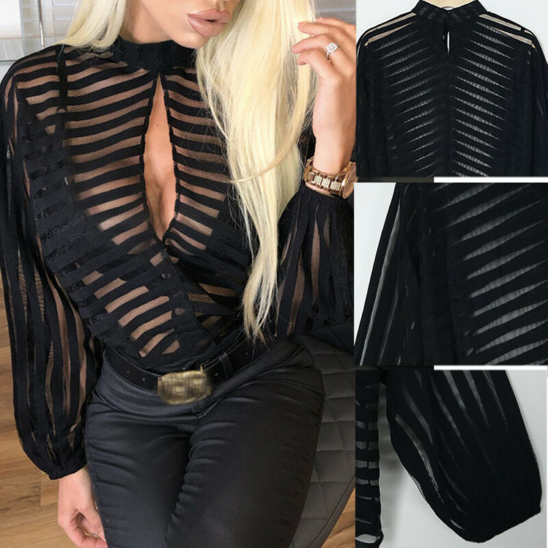 Mesh Net Long Sleeve Blouse - Frederika’s favorites 🦊