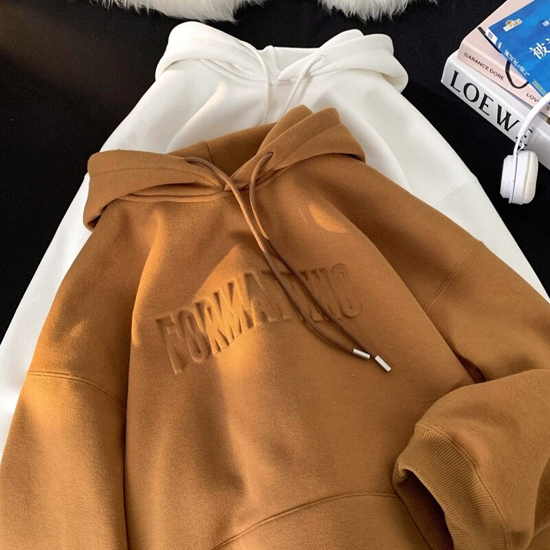 Winter Letter Women Thicken Hoodies - Frederika’s favorites 🦊