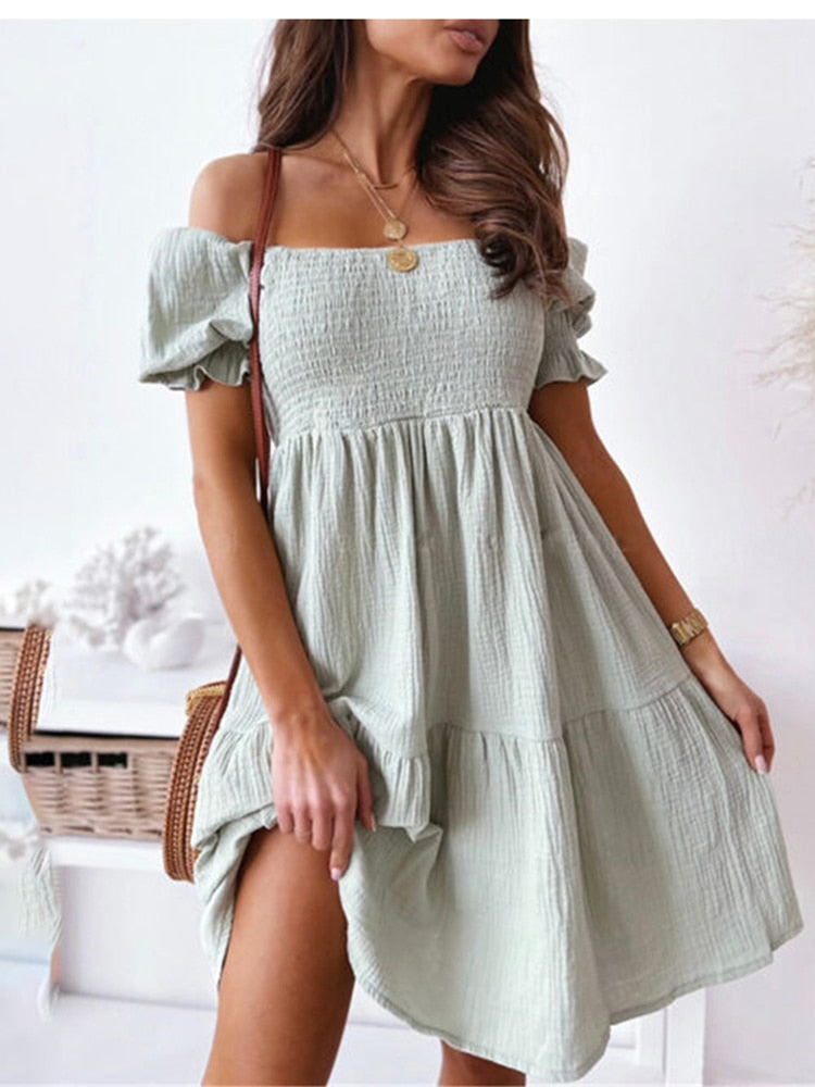 Queen Plain Short Dress - Frederika’s favorites 🦊